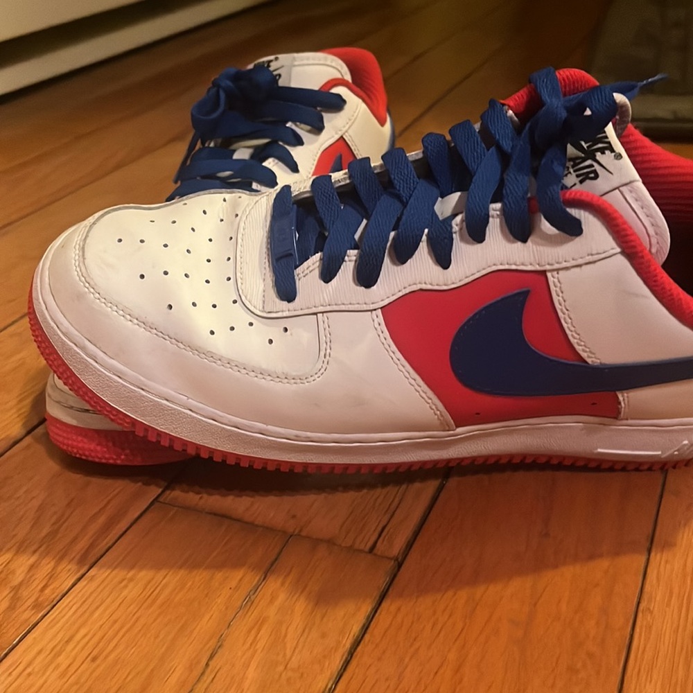 Custom ‘07 Nike Air Force Ones (will have crease protectors sent with purchase)